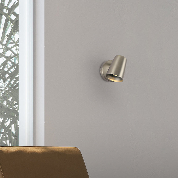 Drum Shape Round Iron Wall Lamp