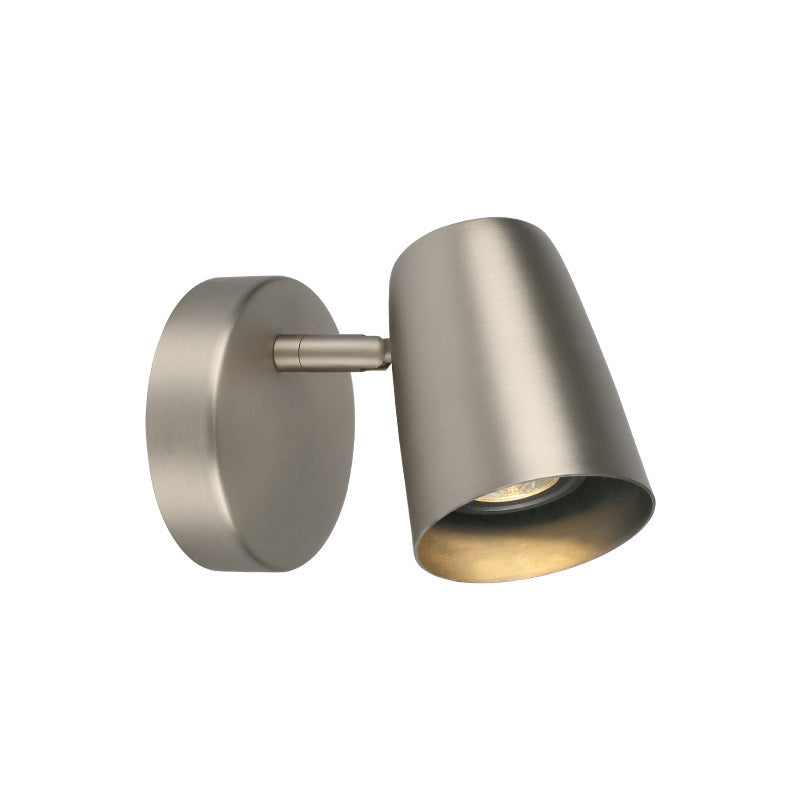 Drum Shape Round Iron Wall Lamp