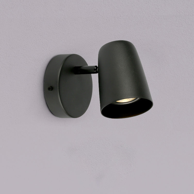 Drum Shape Round Iron Wall Lamp