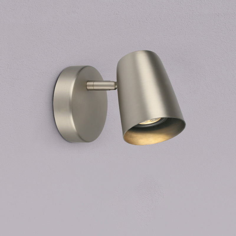 Drum Shape Round Iron Wall Lamp