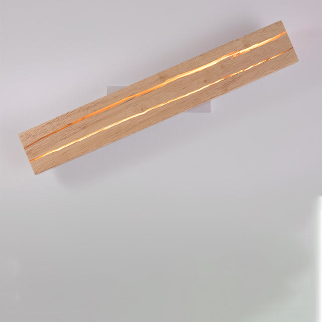 Rectangular Rotatable Log Crack Wall Lamp