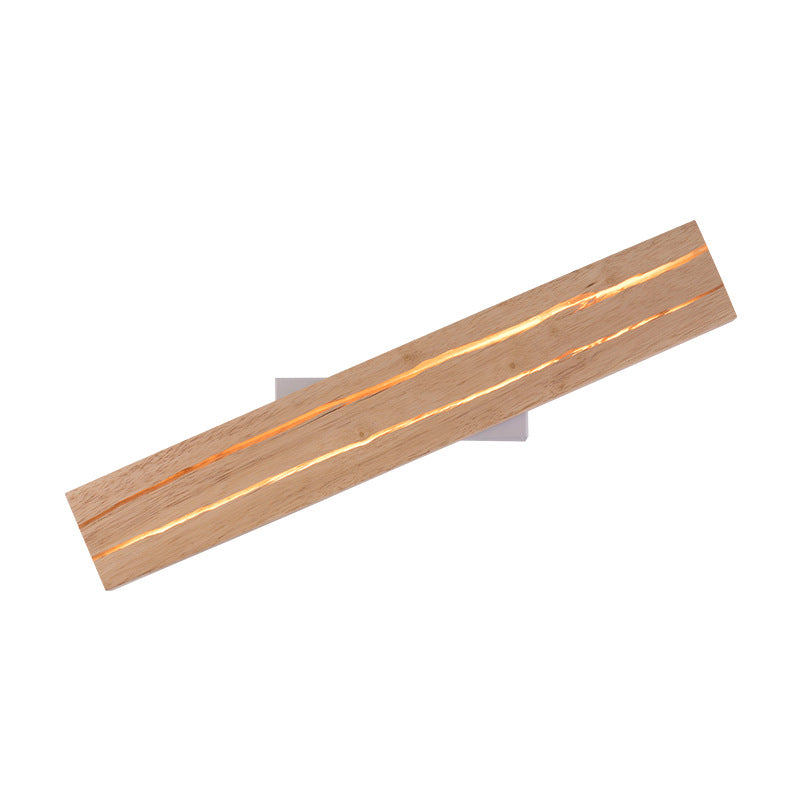 Rectangular Rotatable Log Crack Wall Lamp