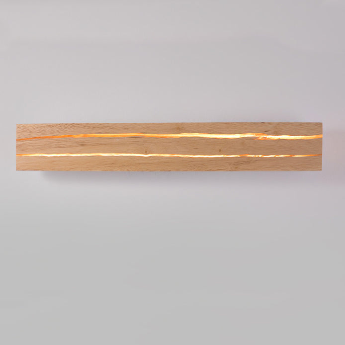 Rectangular Rotatable Log Crack Wall Lamp