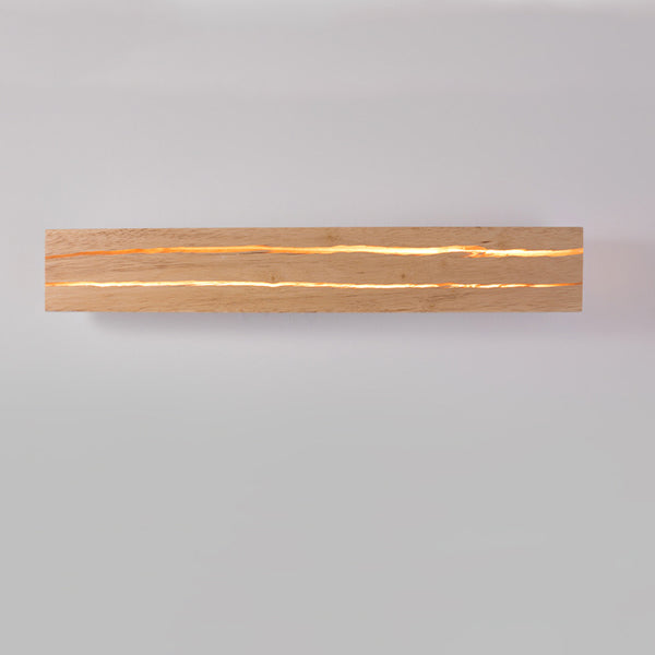 Rectangular Rotatable Log Crack Wall Lamp