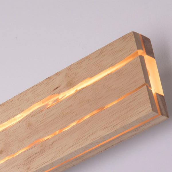 Rectangular Rotatable Log Crack Wall Lamp