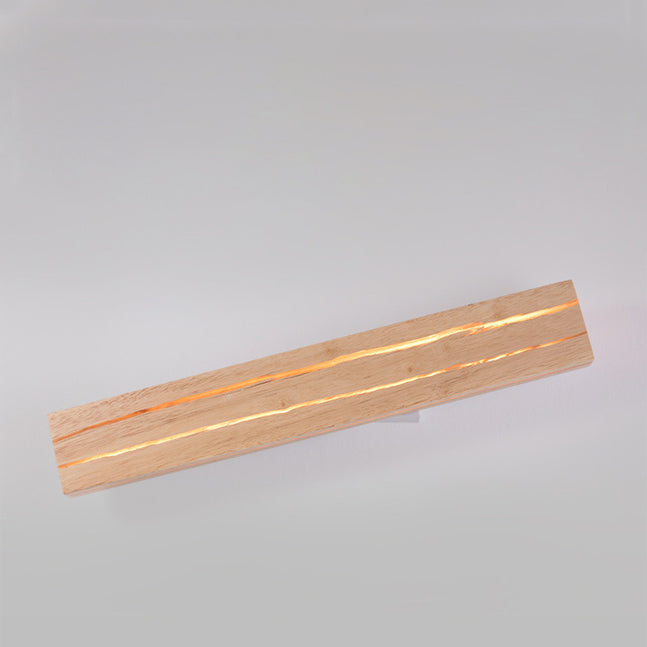 Rectangular Rotatable Log Crack Wall Lamp