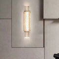 Bubble Cylinder Iron Glass Wall Lamp