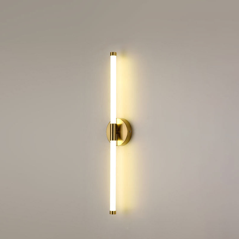 Round Long Strip Iron Wall Lamp