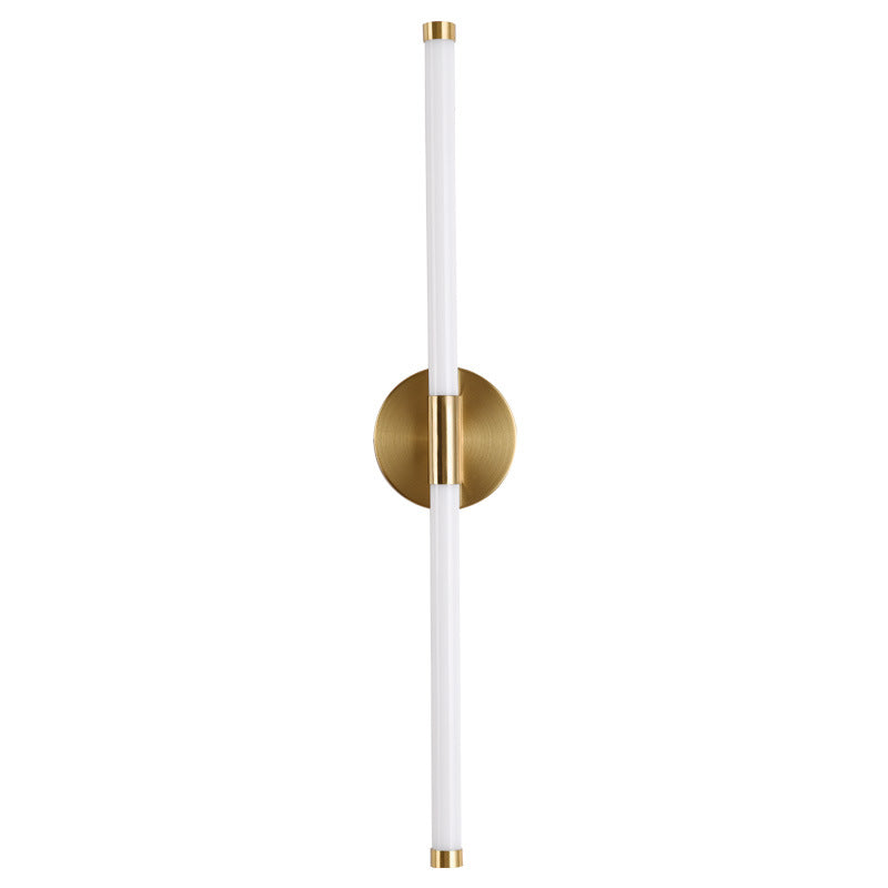 Round Long Strip Iron Wall Lamp