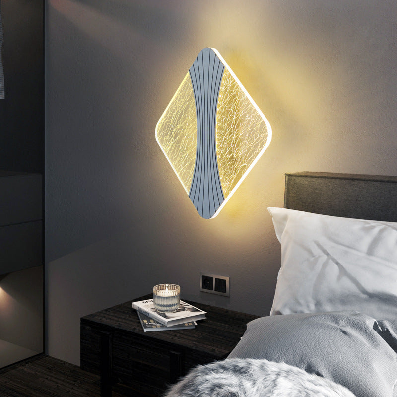Round Square Hardware Acrylic Wall Lamp