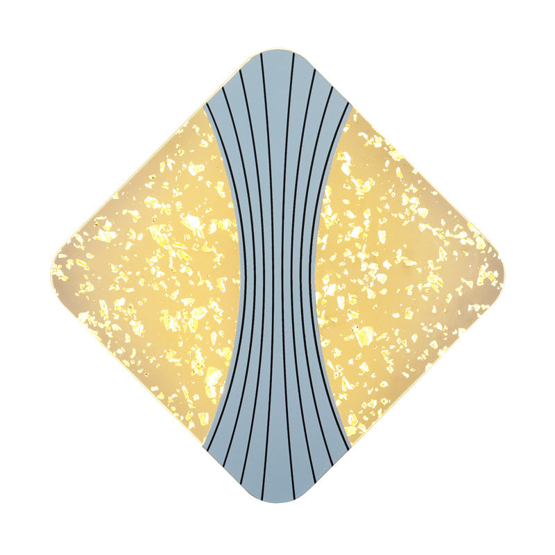 Round Square Hardware Acrylic Wall Lamp