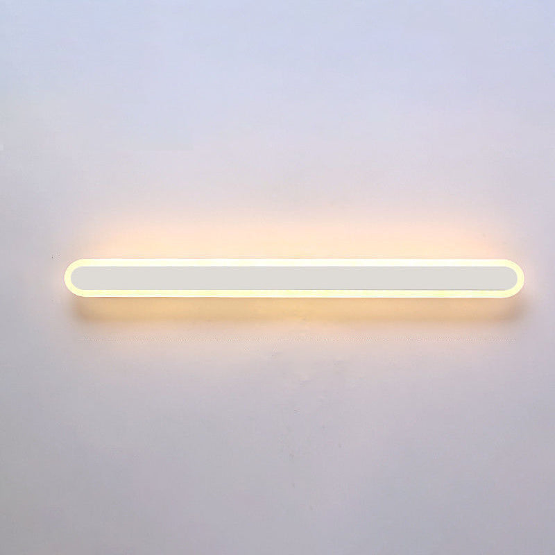 Long Oval Strip Acrylic Wall Lamp