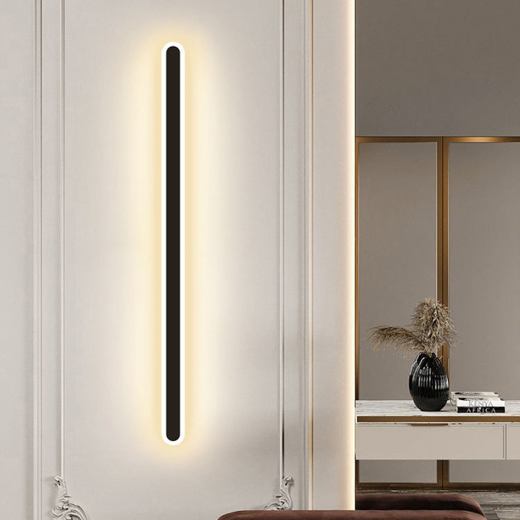 Long Oval Strip Acrylic Wall Lamp