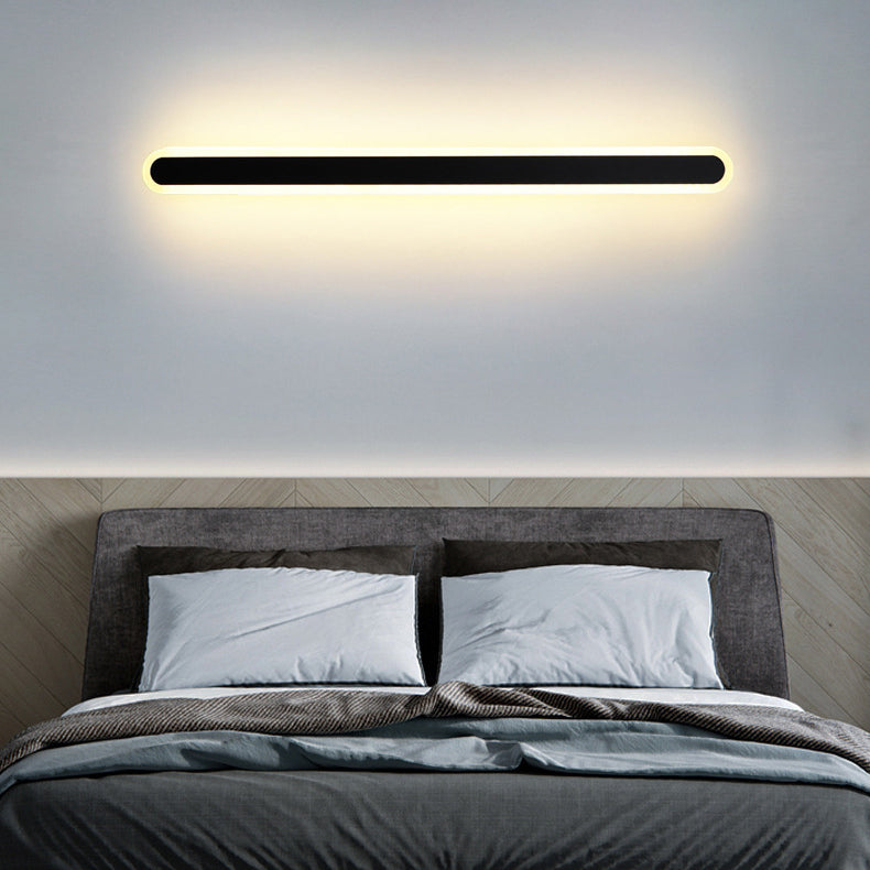 Long Oval Strip Acrylic Wall Lamp