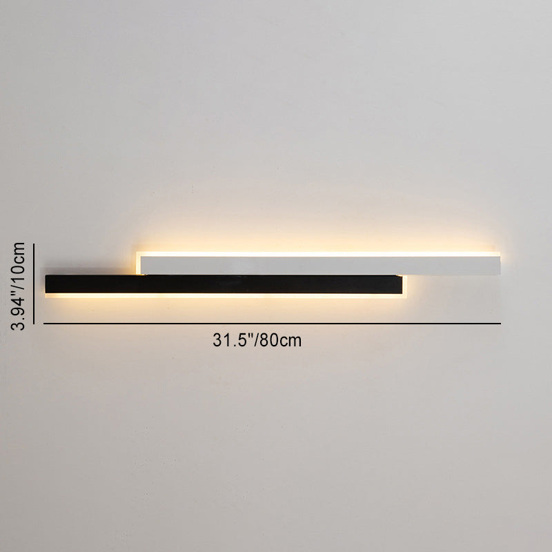 Double Long Strip Acrylic Wall Lamp