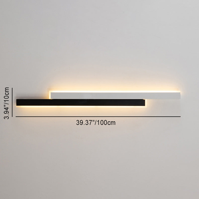 Double Long Strip Acrylic Wall Lamp