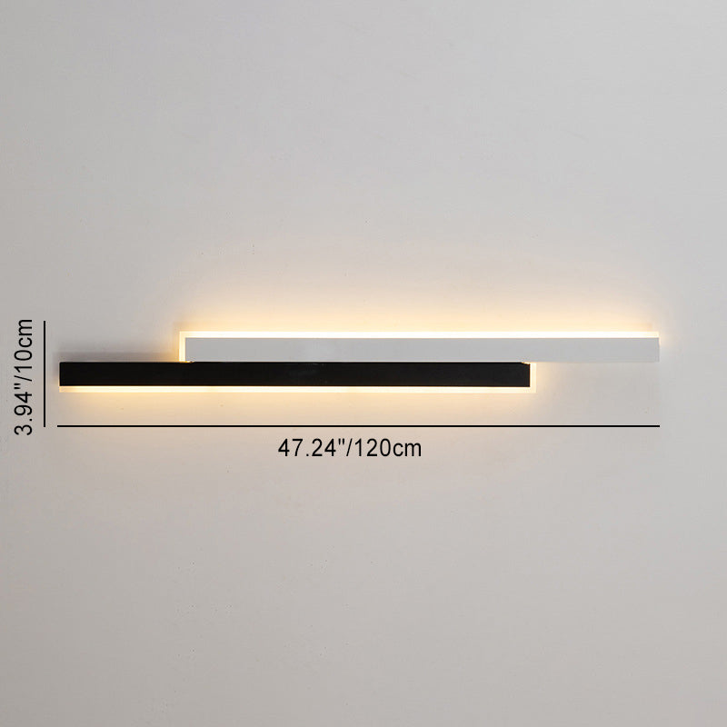 Double Long Strip Acrylic Wall Lamp
