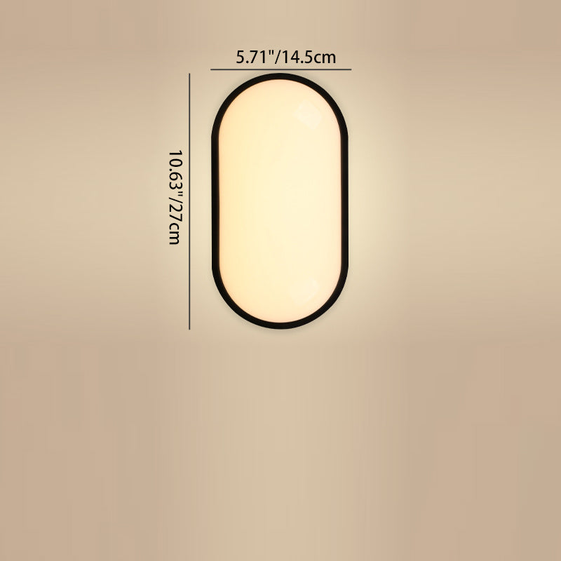 Oval PP PC Outdoor Light