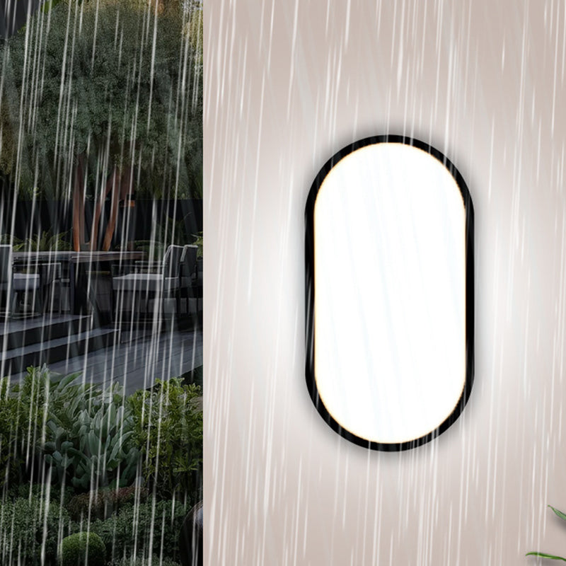 Oval PP PC Outdoor Light
