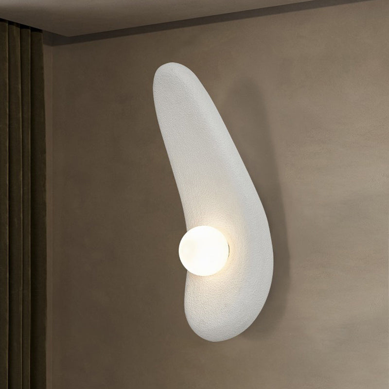 Irregular Long Curved Oval Wall Lamp