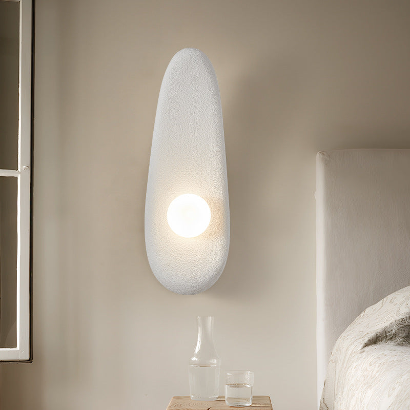Irregular Long Curved Oval Wall Lamp