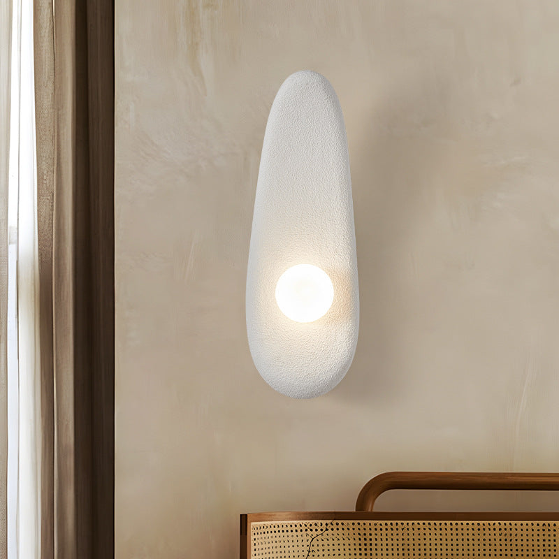 Irregular Long Curved Oval Wall Lamp