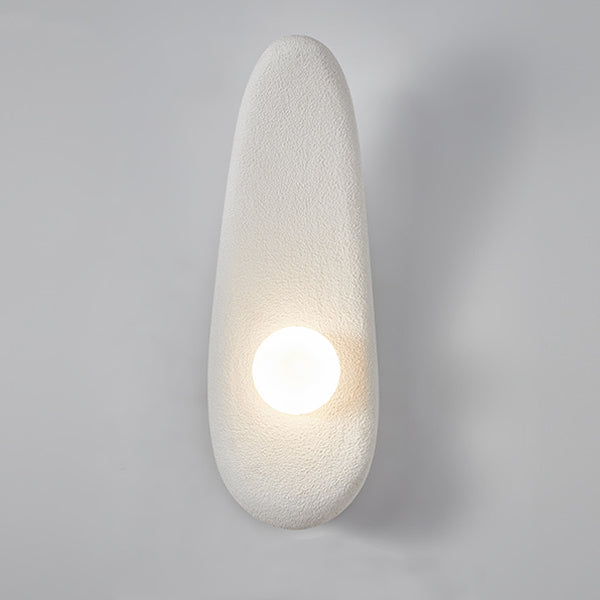 Irregular Long Curved Oval Wall Lamp