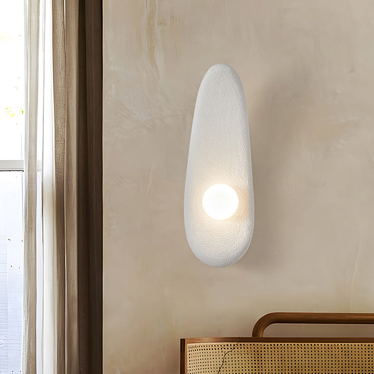 Irregular Long Curved Oval Wall Lamp