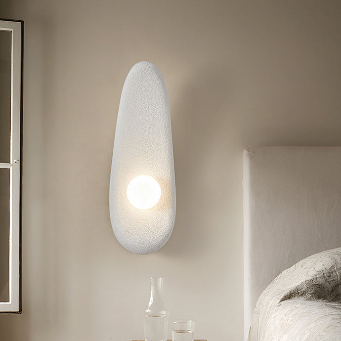 Irregular Long Curved Oval Wall Lamp