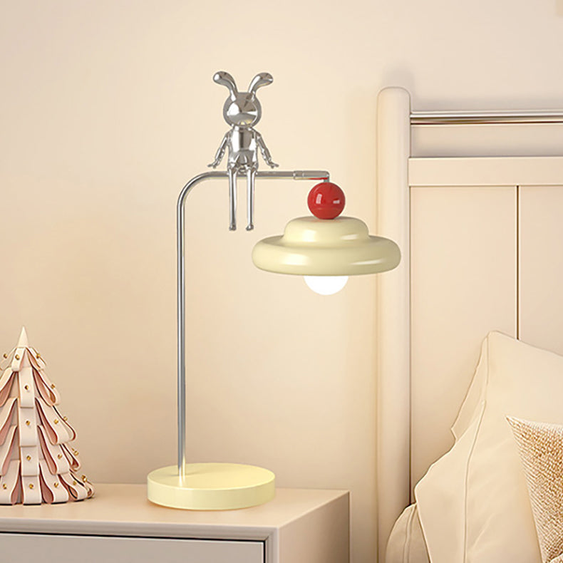 Cartoon Bunny Bear Sphere Table Lamp