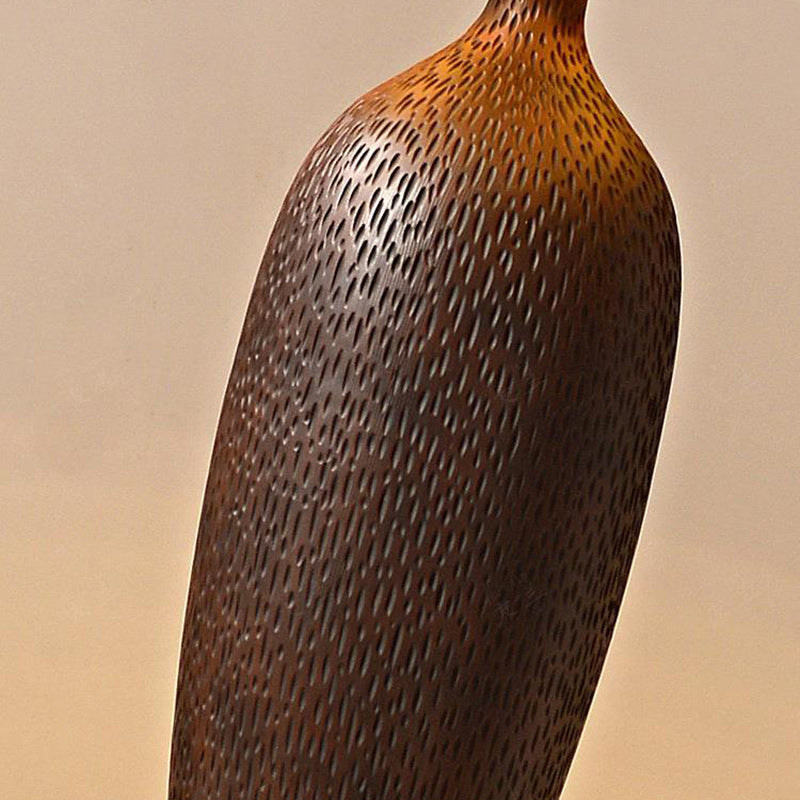 Oval Bottle Cylinder Ceramic Table Lamp