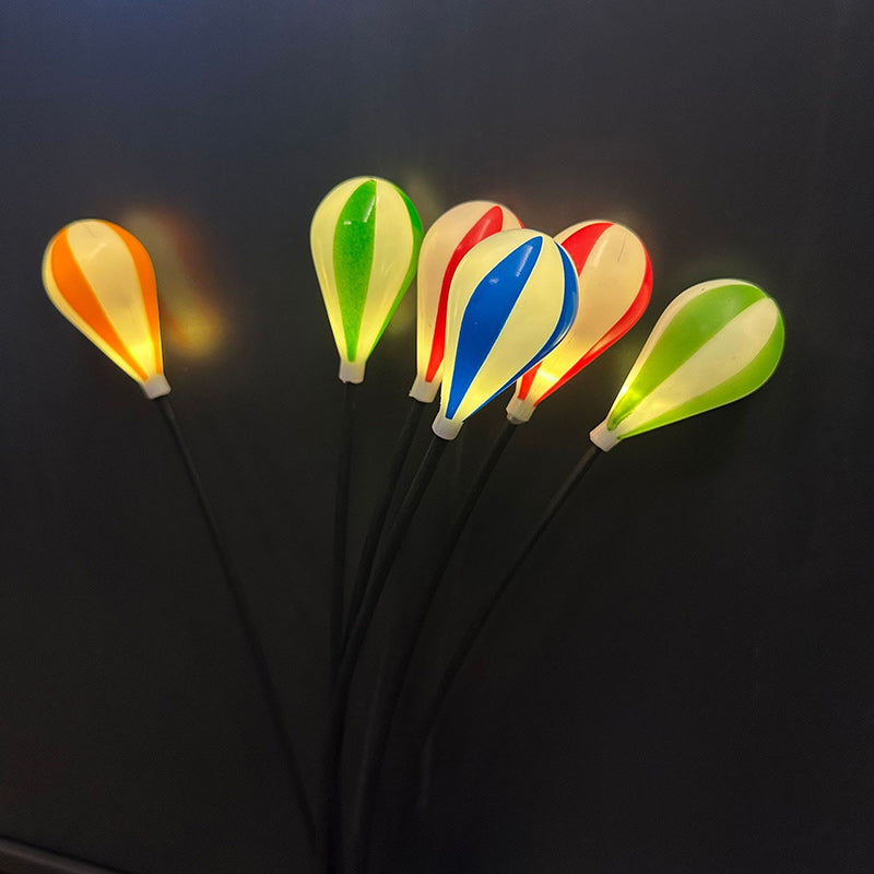 Balloon Branch Iron Plastic Outdoor Light