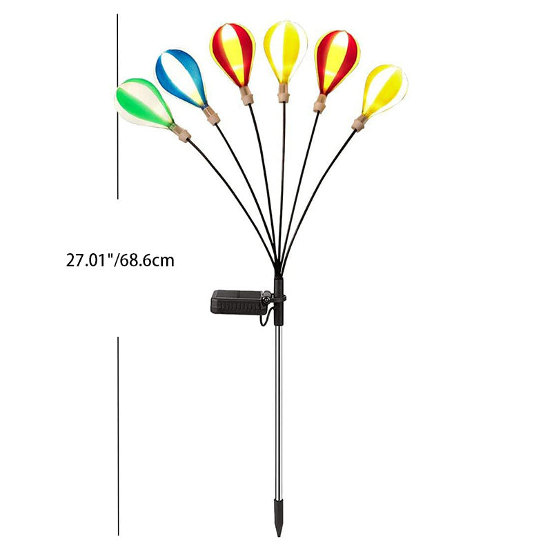 Balloon Branch Iron Plastic Outdoor Light