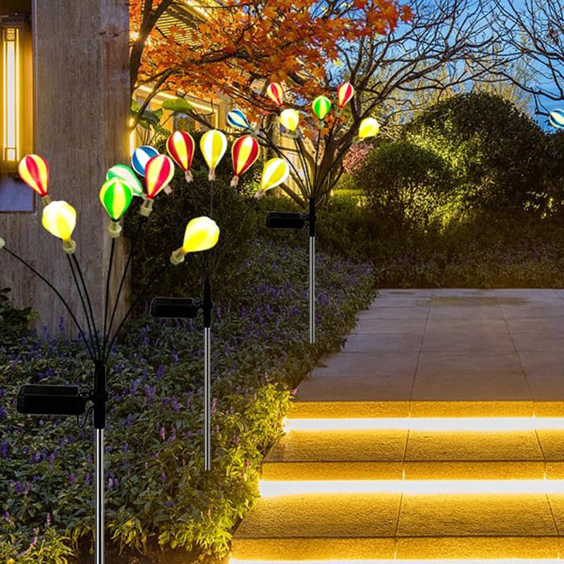 Balloon Branch Iron Plastic Outdoor Light