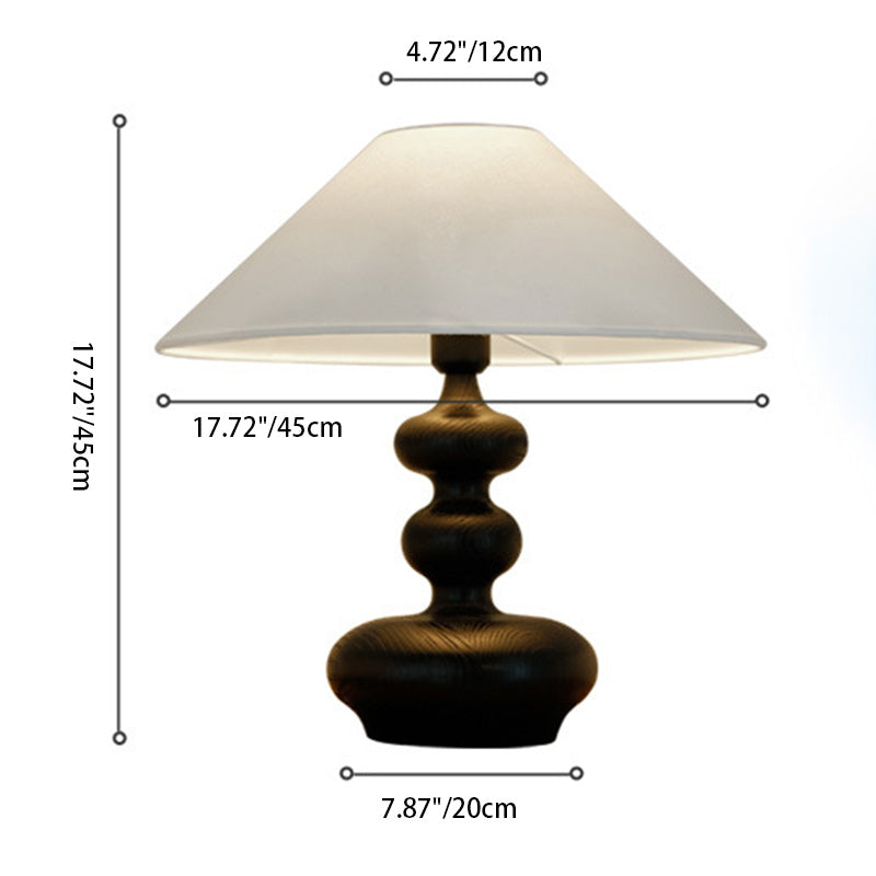 Cylinder Round Oval Spherical Table Lamp