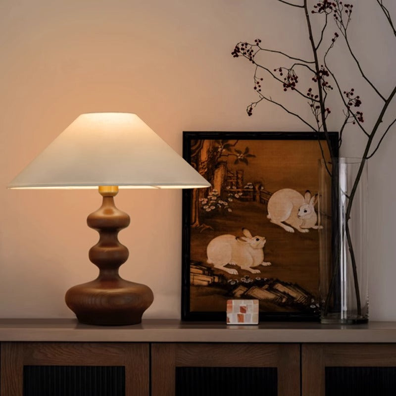 Cylinder Round Oval Spherical Table Lamp