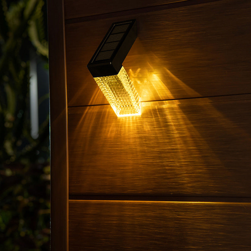 Rectangle L-Shape ABS PC Outdoor Light
