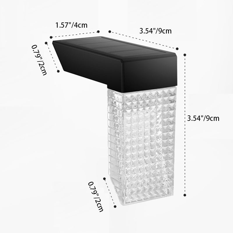 Rectangle L-Shape ABS PC Outdoor Light