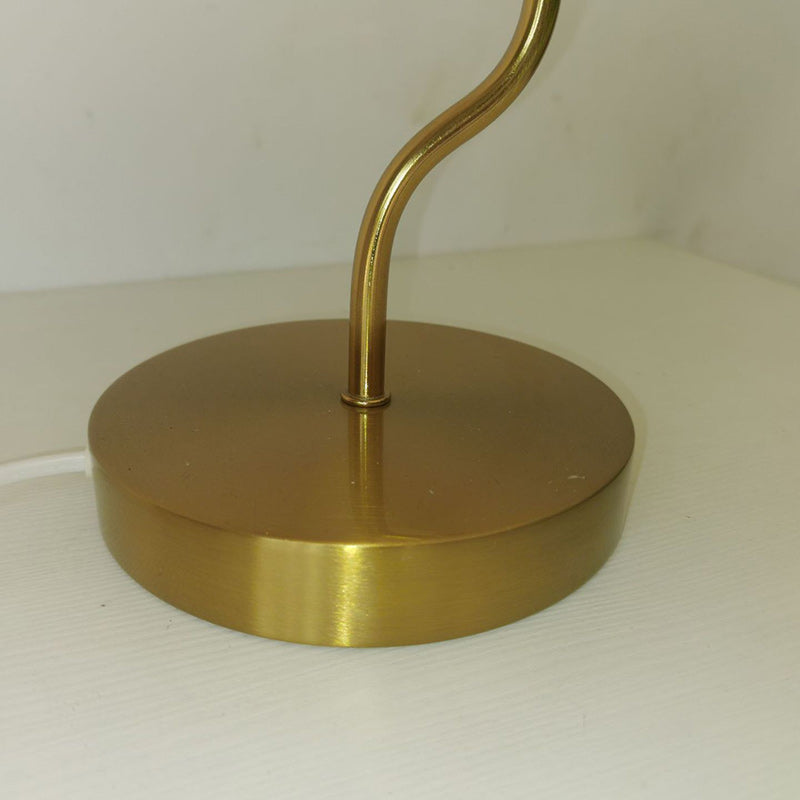 Umbrella Curved Long Disc Table Lamp