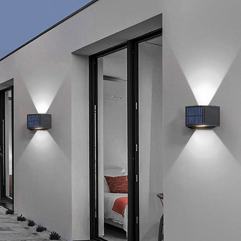 Trapezoidal Rectangle ABS Garden Outdoor Light