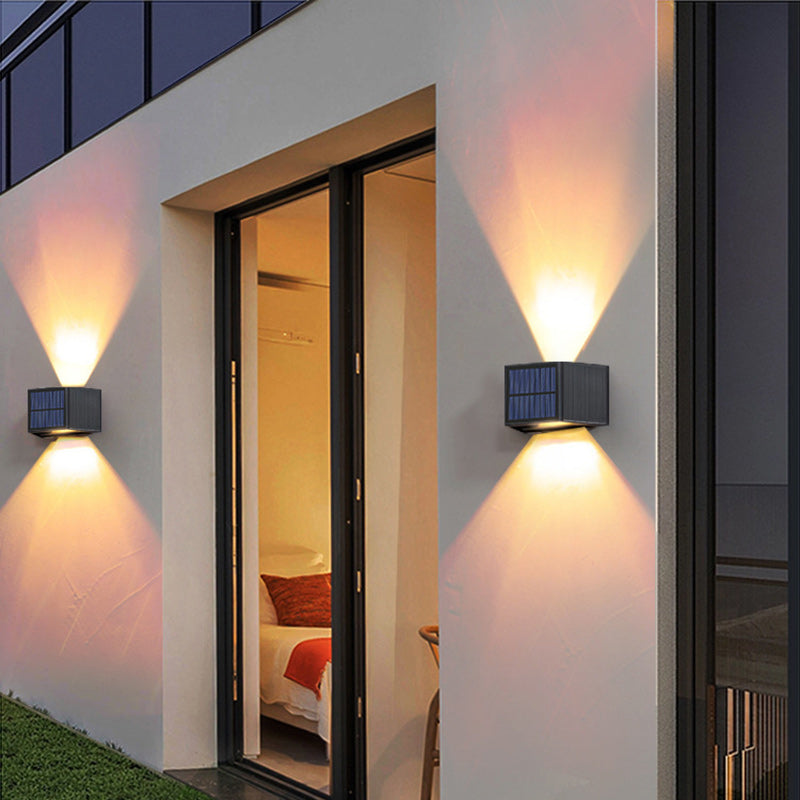 Trapezoidal Rectangle ABS Garden Outdoor Light