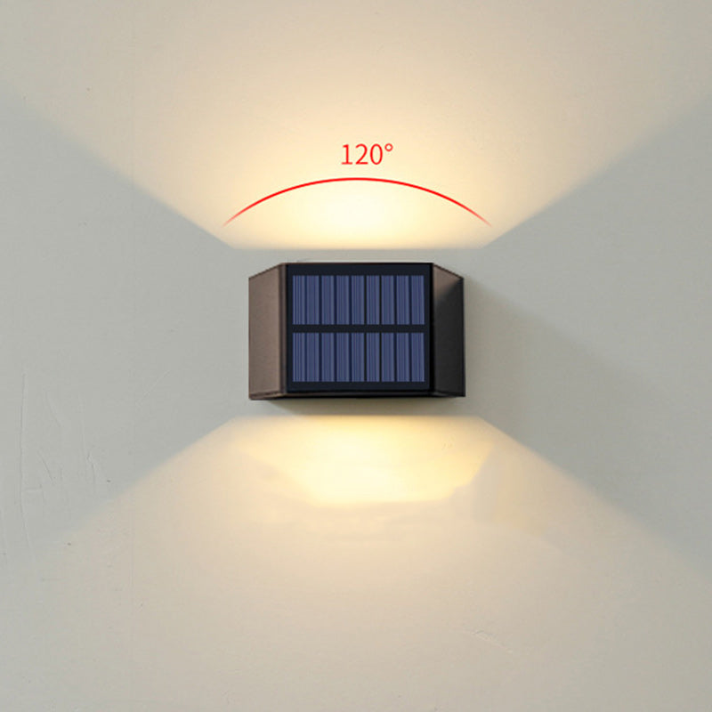 Trapezoidal Rectangle ABS Garden Outdoor Light