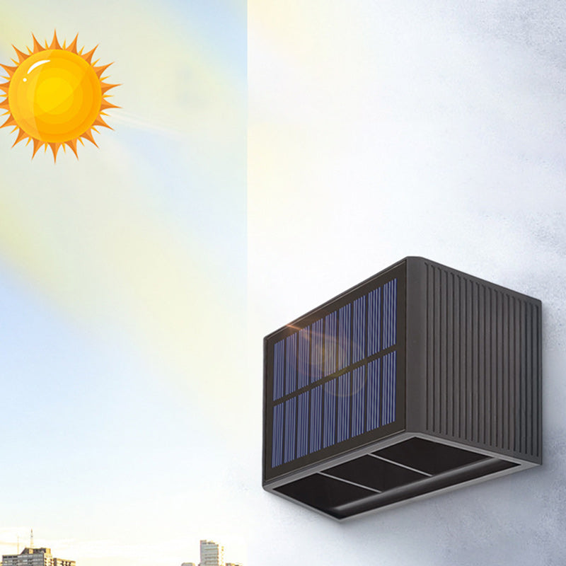 Trapezoidal Rectangle ABS Garden Outdoor Light
