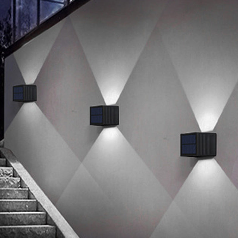 Trapezoidal Rectangle ABS Garden Outdoor Light