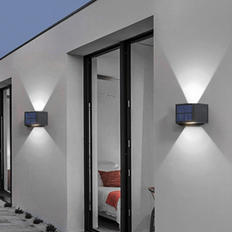 Trapezoidal Rectangle ABS Garden Outdoor Light