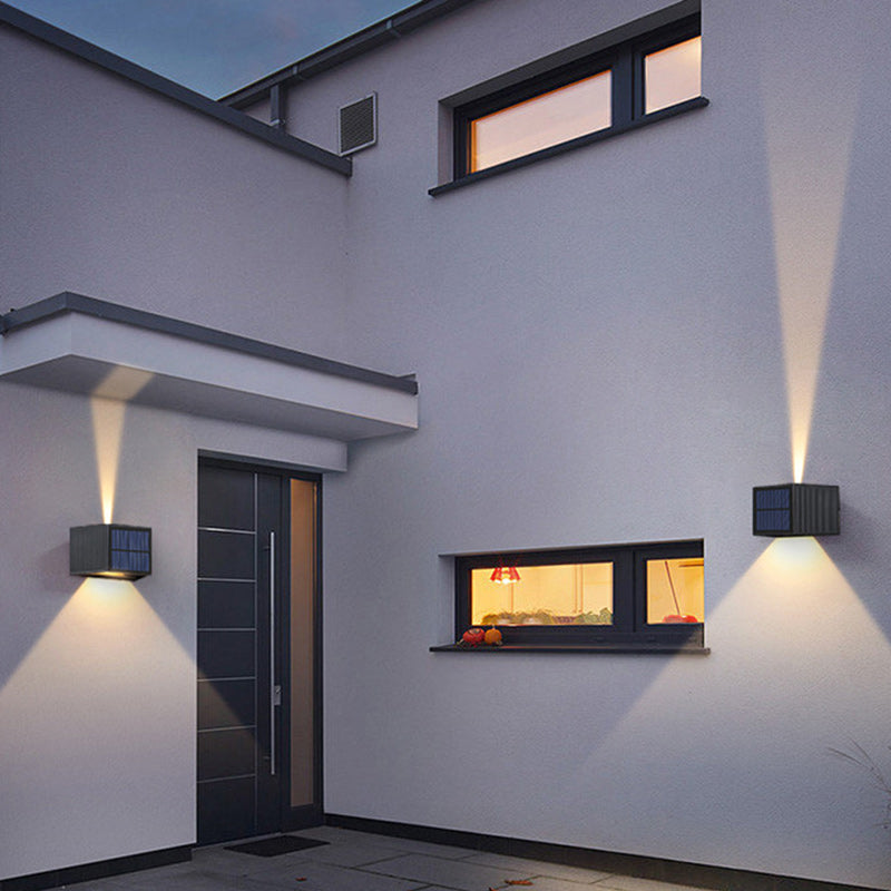 Trapezoidal Rectangle ABS Garden Outdoor Light