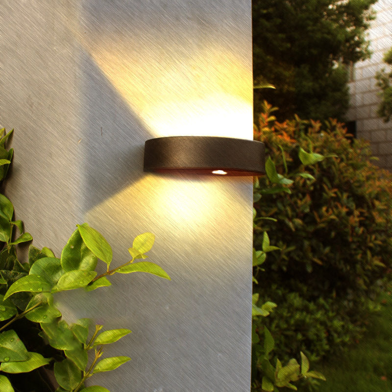 Round Rectangle ABS PVC Outdoor Light