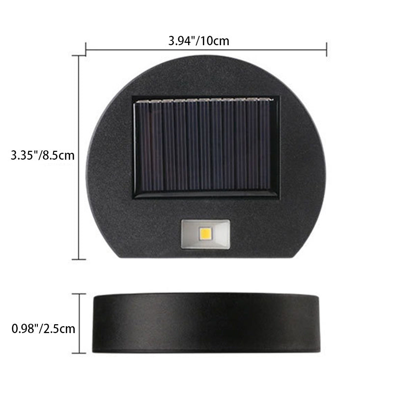 Round Rectangle ABS PVC Outdoor Light