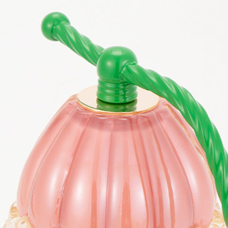 Cylinder Bellflower Disc Wood Table Lamp