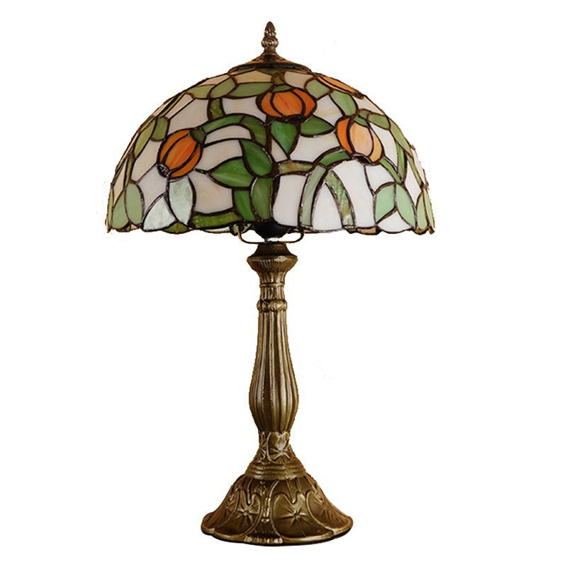 Half Round Oval Lotus Table Lamp